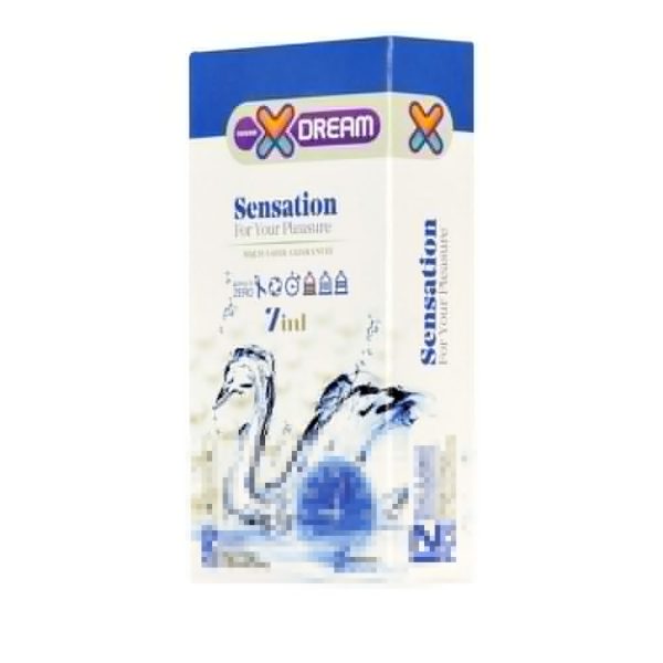 کاندوم حساس ایکس دریم XDream مدل Sensation بسته 12 عددی